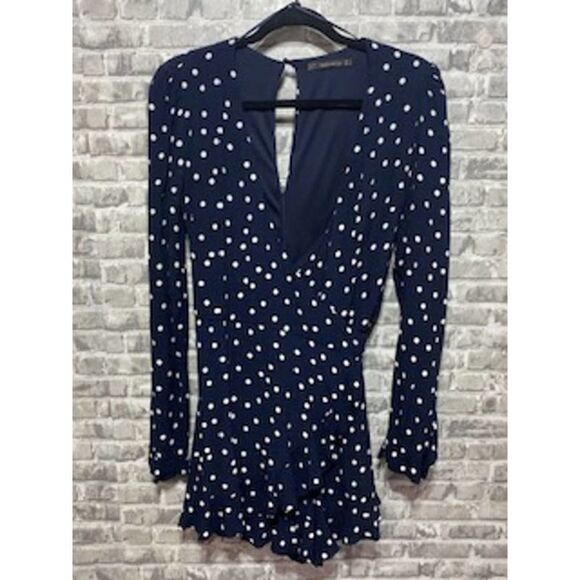 ZARA POLKA DOT ROMPER - Picture 2 of 5